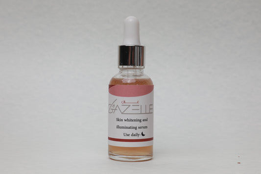 Skin whitening and illuminating serum